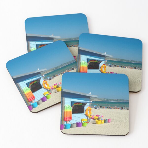 Item preview, Colourful Weymouth Beach designed and sold by Alisonchambers2.