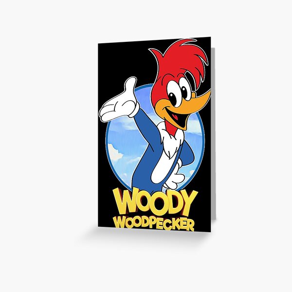 Woody Woodpecker Greeting Cards Redbubble
