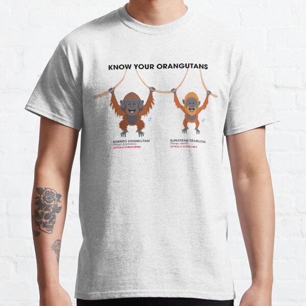 Know Your Orangutans Classic T-Shirt