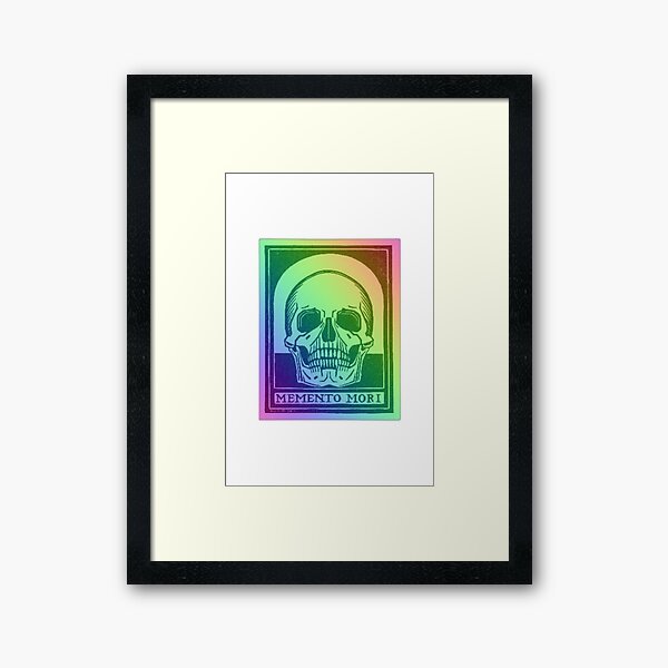 Artikel-Vorschau von Memento mori – lateinische Phrase, designt und verkauft von MandyLS24.