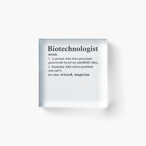 Item preview, Biotechnologist Definition Funny Biotechnology Occupation designed and sold by woodesigner.