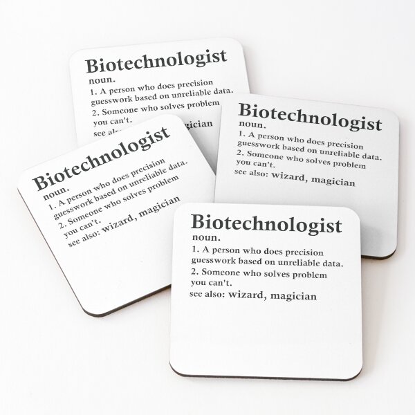 Item preview, Biotechnologist Definition Funny Biotechnology Occupation designed and sold by woodesigner.