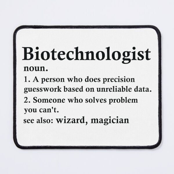 Item preview, Biotechnologist Definition Funny Biotechnology Occupation designed and sold by woodesigner.