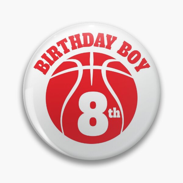 Item preview, Kids 8th Birthday | Basketball For Boy Turning 8 Years Old designed and sold by Black-en-White.