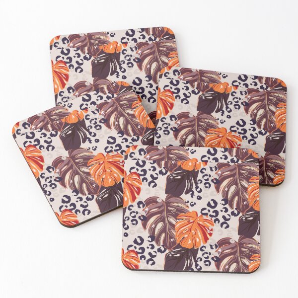 Item preview, Tropical vibe leafy pattern designed and sold by PF-creations.