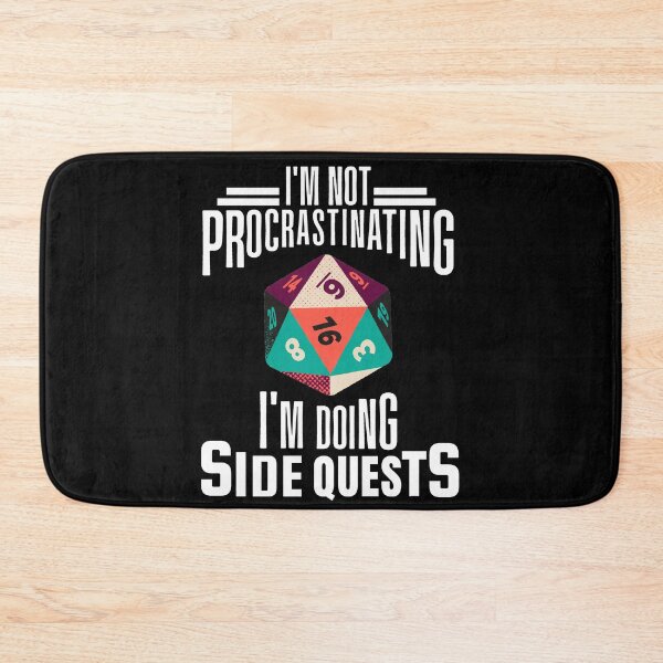 Item preview, I'm Not Procrastinating I'm Doing Side Quests - Gamer Rage designed and sold by For the love of Pixels.