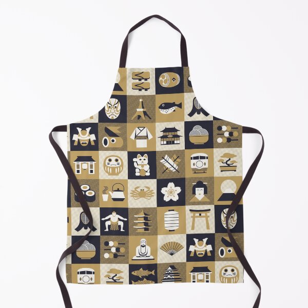Item preview, Japan Pattern - Mono Gold designed and sold by VoodooCircus.