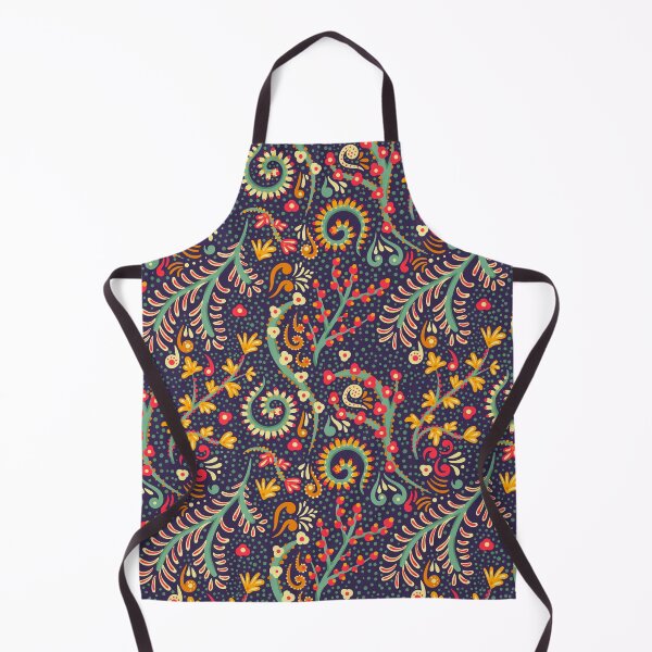 Item preview, Modern Retro Abstract Hippie Floral Pattern designed and sold by nouveaudecor.