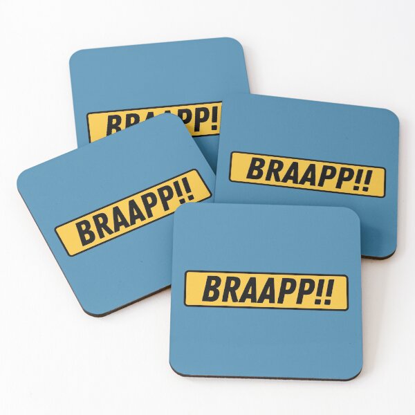 Item preview, BRAAPP!! - Cool Motorcycle Or Funny Helmet Stickers And Bikers Gifts Sticker designed and sold by LostTraveller.