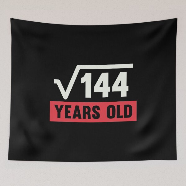 Item preview, Square Root Of 144 - 12 Years Old Birthday Gift  designed and sold by kindxinn.