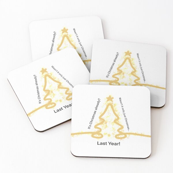 Item preview, Already Christmas, Gold Christmas Tree designed and sold by ArtbyLucy27.