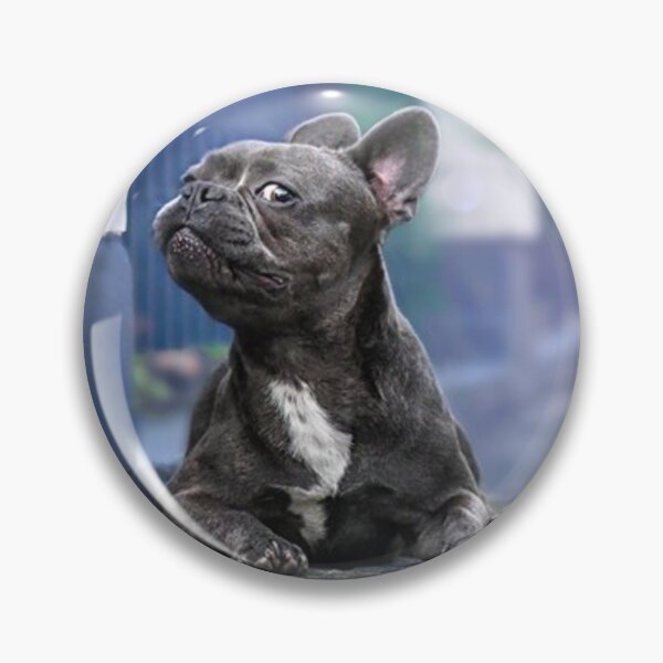 Item preview, CUTE FRENCHIE SIDE LOOK designed and sold by CricciethPrint.