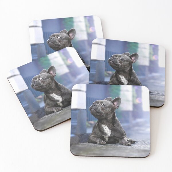 Item preview, CUTE FRENCHIE SIDE LOOK designed and sold by CricciethPrint.
