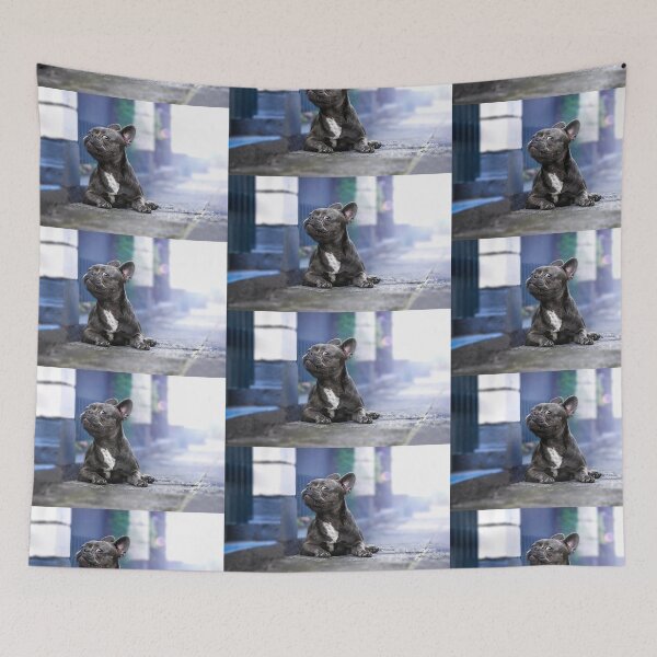 Item preview, CUTE FRENCHIE SIDE LOOK designed and sold by CricciethPrint.