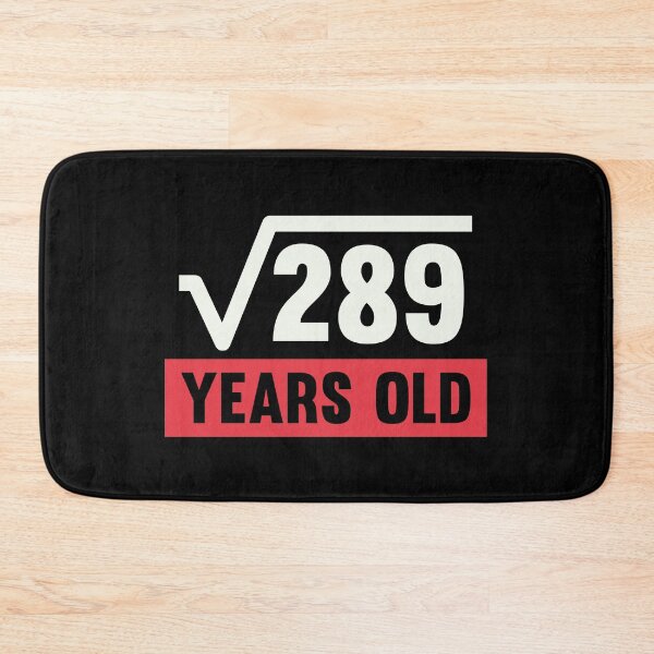Item preview, Square Root Of 289 - 17 Years Old Birthday Gift  designed and sold by kindxinn.