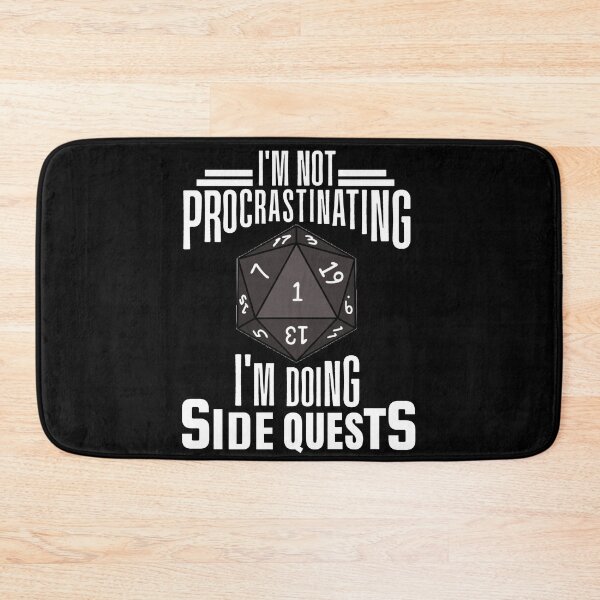 Item preview, I'm Not Procrastinating I'm Doing Side Quests - Gamer Rage designed and sold by For the love of Pixels.