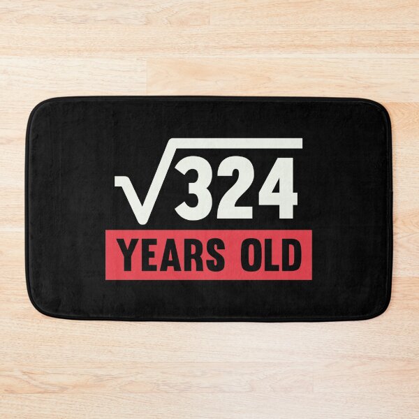 Item preview, Square Root Of 324 - 18 Years Old Birthday Gift  designed and sold by kindxinn.