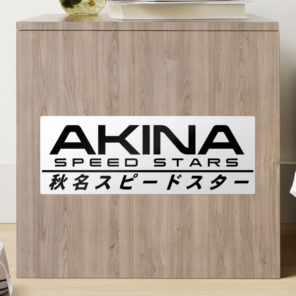 Akina Speed Stars (Initial-D) Sticker – Grafixpressions