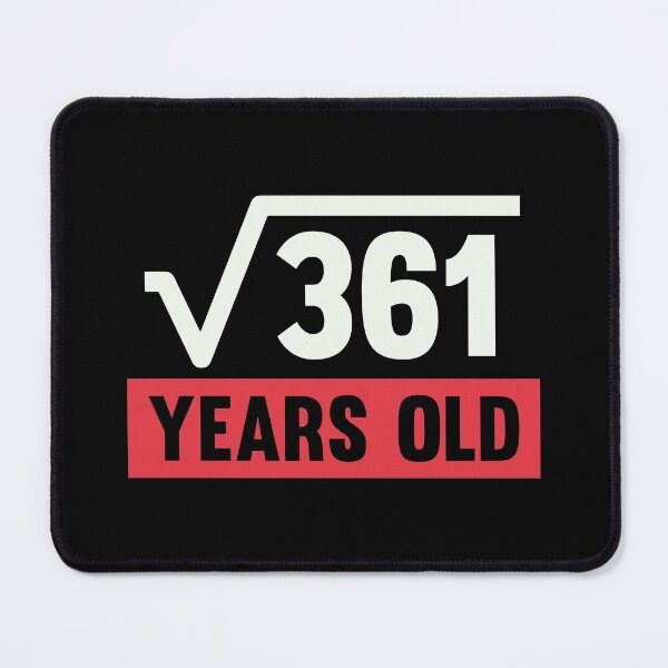 Item preview, Square Root Of 361 - 19 Years Old Birthday Gift  designed and sold by kindxinn.