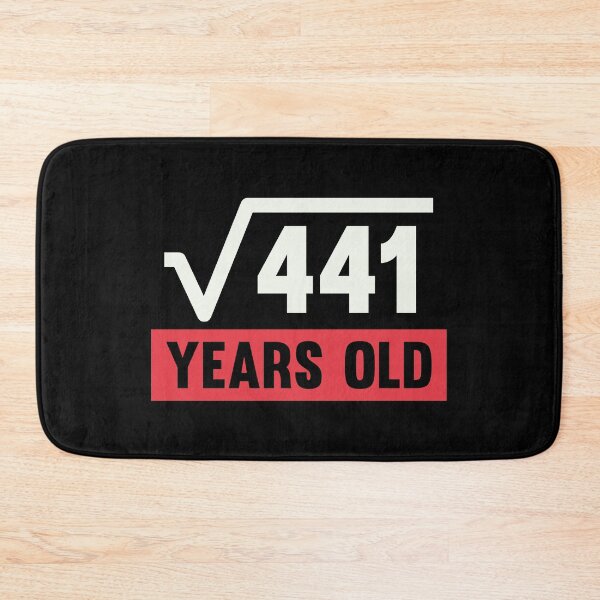 Item preview, Square Root Of 441 - 21 Years Old Birthday Gift  designed and sold by kindxinn.