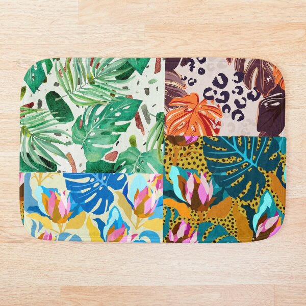 Item preview, Tropical vibes patches pattern designed and sold by PF-creations.