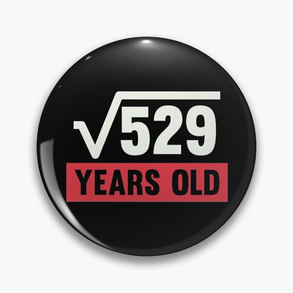 Item preview, Square Root Of 529 - 23 Years Old Birthday Gift  designed and sold by kindxinn.