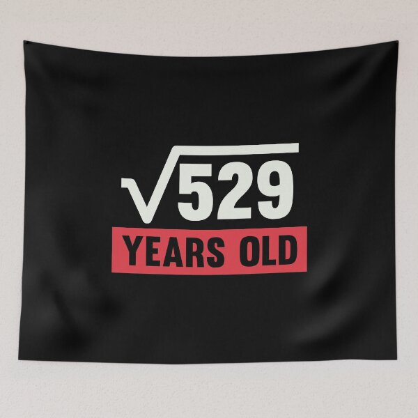 Item preview, Square Root Of 529 - 23 Years Old Birthday Gift  designed and sold by kindxinn.