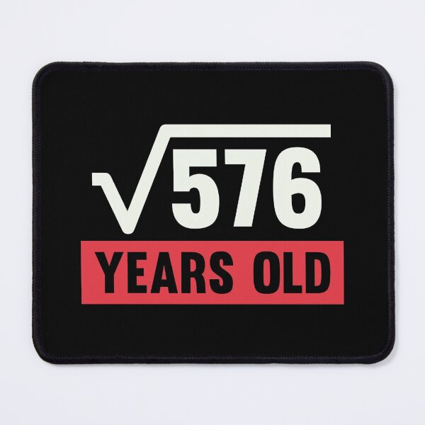 Item preview, Square Root Of 576 - 24 Years Old Birthday Gift  designed and sold by kindxinn.