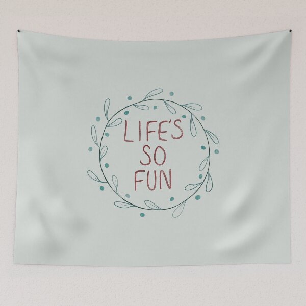 Item preview, life's so fun wreath designed and sold by aymzie94.