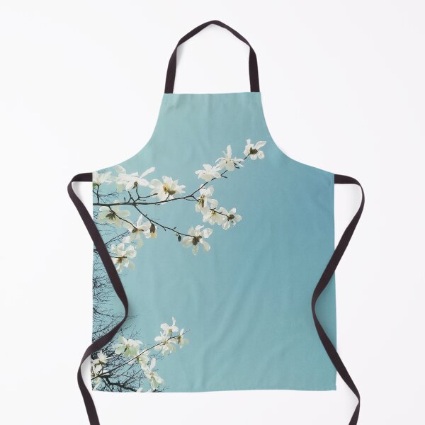 Item preview, White magnolia tree in blossom, spring season, natural background designed and sold by helenkaiy.