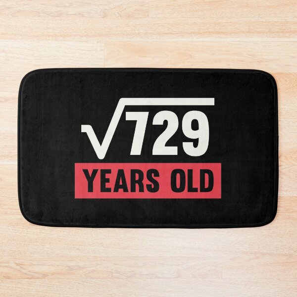 Item preview, Square Root Of 729 - 27 Years Old Birthday Gift  designed and sold by kindxinn.