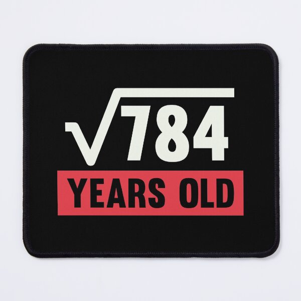 Item preview, Square Root Of 784 - 28 Years Old Birthday Gift  designed and sold by kindxinn.