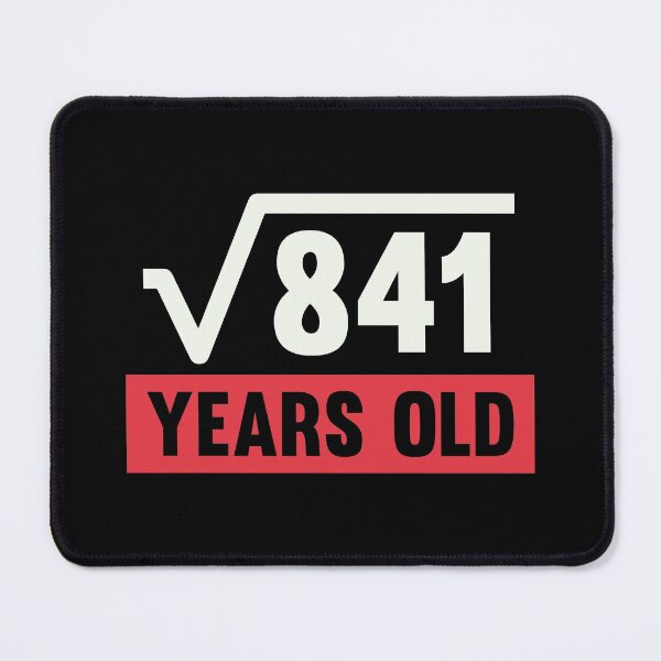 Item preview, Square Root Of 841 - 29 Years Old Birthday Gift  designed and sold by kindxinn.
