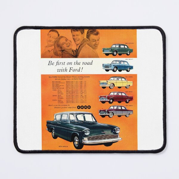 Item preview, Vintage Ford car advert Earls Court Motor Show Nov 1959 designed and sold by Random Railways.