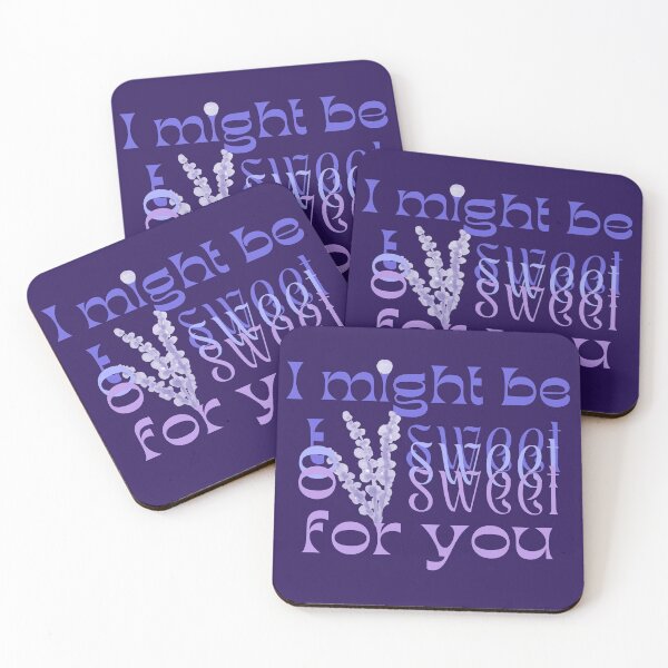 Item preview, I might be too sweet for you - Diabetes awareness purple designed and sold by SalxSal.