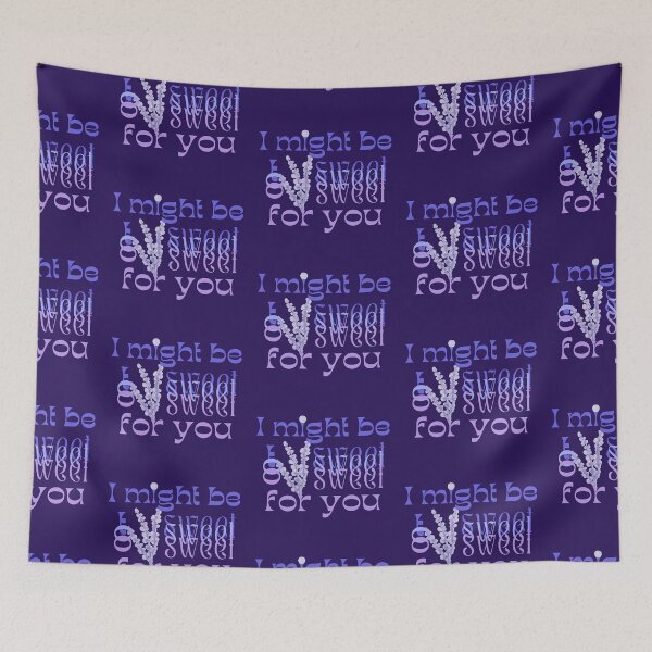 Item preview, I might be too sweet for you - Diabetes awareness purple designed and sold by SalxSal.