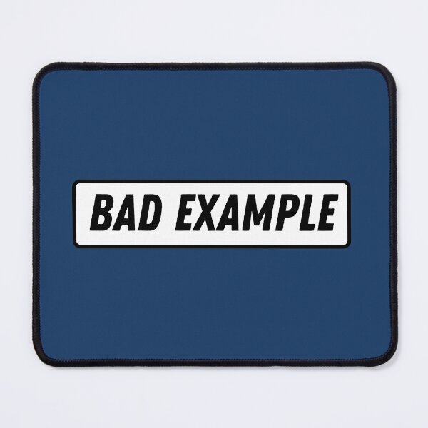 Item preview, Bad Example - Cool Motorcycle Or Funny Helmet Stickers And Bikers Gifts Sticker designed and sold by LostTraveller.