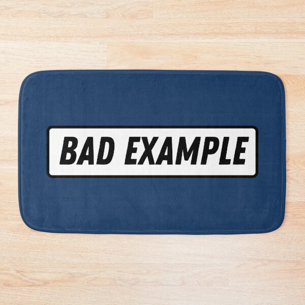 Item preview, Bad Example - Cool Motorcycle Or Funny Helmet Stickers And Bikers Gifts Sticker designed and sold by LostTraveller.