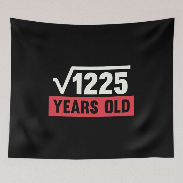 Item preview, Square Root Of 1225 - 35 Years Old Birthday Gift  designed and sold by kindxinn.