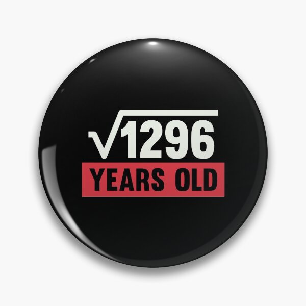 Item preview, Square Root Of 1296 - 36 Years Old Birthday Gift  designed and sold by kindxinn.