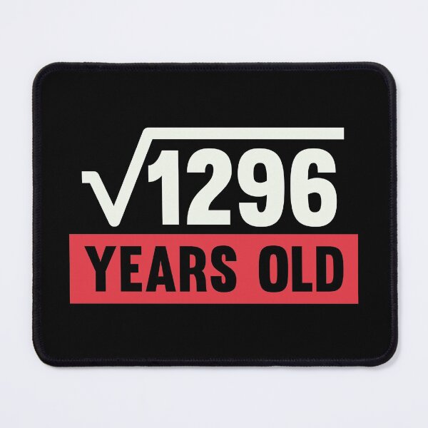 Item preview, Square Root Of 1296 - 36 Years Old Birthday Gift  designed and sold by kindxinn.