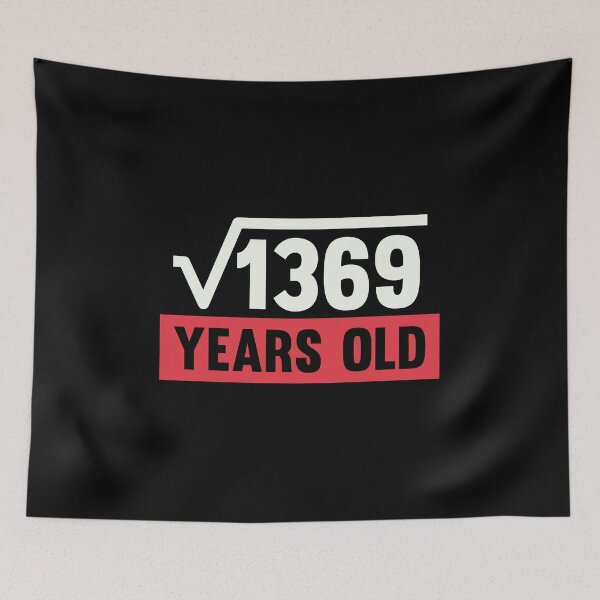 Item preview, Square Root Of 1369 - 37 Years Old Birthday Gift  designed and sold by kindxinn.