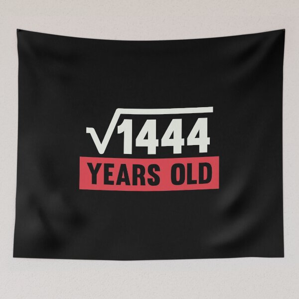 Item preview, Square Root Of 1444 - 38 Years Old Birthday Gift  designed and sold by kindxinn.