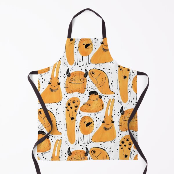 Item preview, Orange monsters designed and sold by boozkova-vorona.