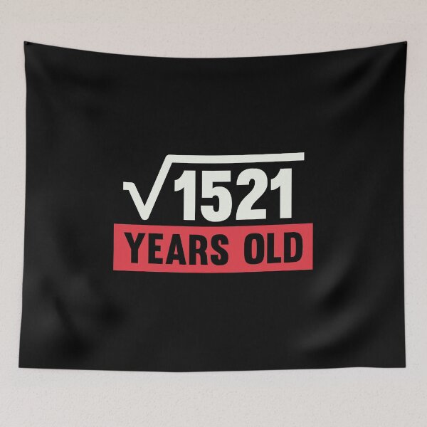 Item preview, Square Root Of 1521 - 39 Years Old Birthday Gift  designed and sold by kindxinn.