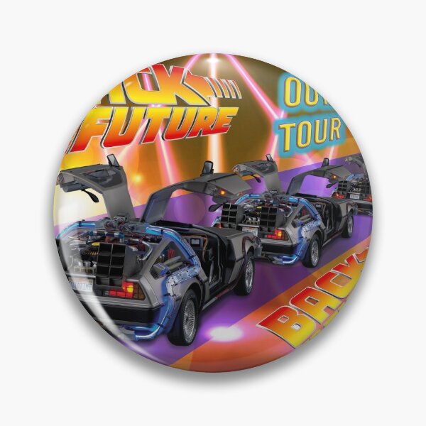 Item preview, Back to the future outatime tour, cool science fiction film, officially licensed fan art designed and sold by Mauswohn.