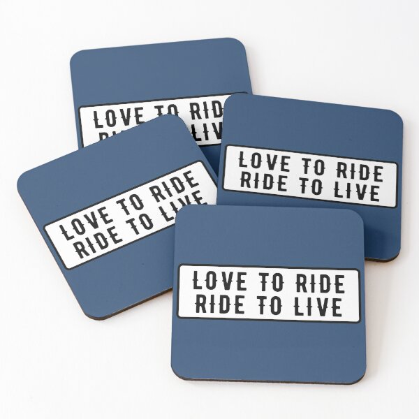 Item preview, Love to Ride, Ride to Live - Cool Motorcycle Or Funny Helmet Stickers And Bikers Gifts Sticker designed and sold by LostTraveller.