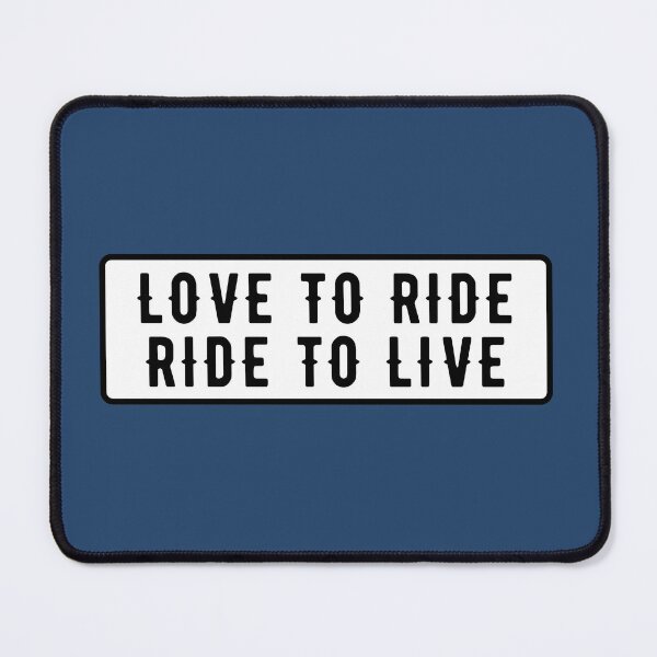 Item preview, Love to Ride, Ride to Live - Cool Motorcycle Or Funny Helmet Stickers And Bikers Gifts Sticker designed and sold by LostTraveller.