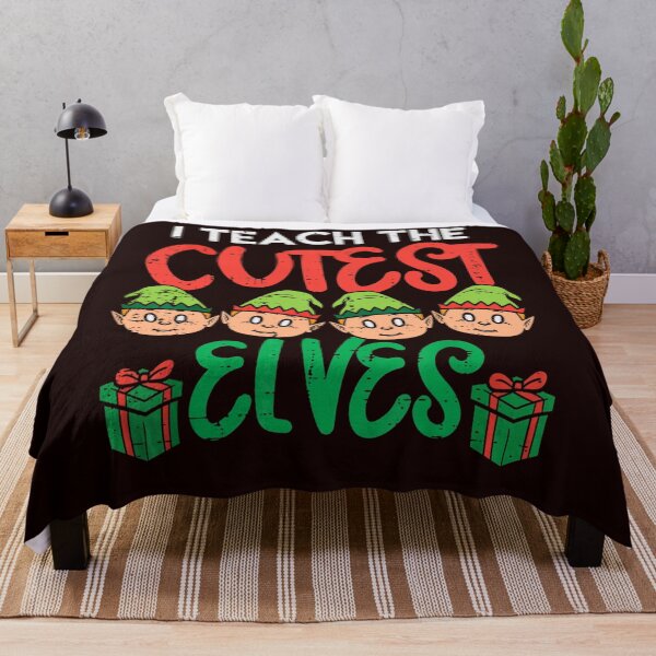 Item preview, I Teach The Cutest Elves Teacher Christmas Pajamas designed and sold by Saiyarad.