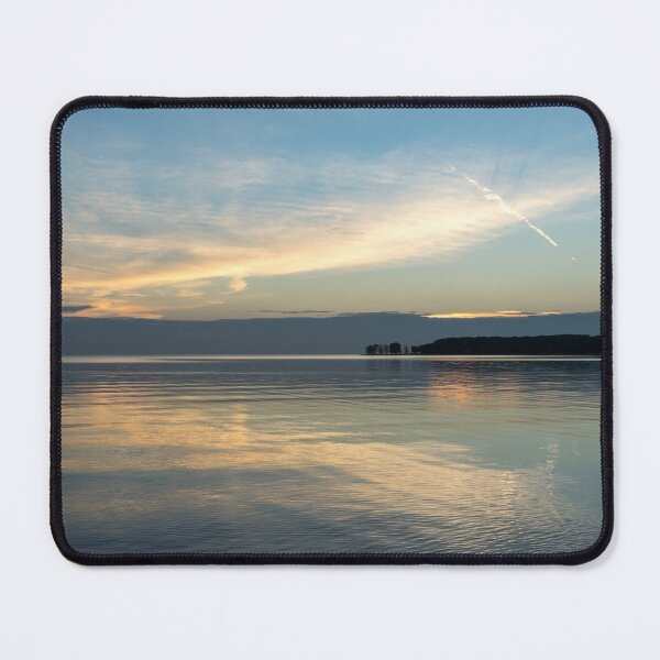 Item preview, Silky Layers and Patterns - Obscured Sunset at Lorraine Bay Lake Erie North Shore designed and sold by Georgia Mizuleva.